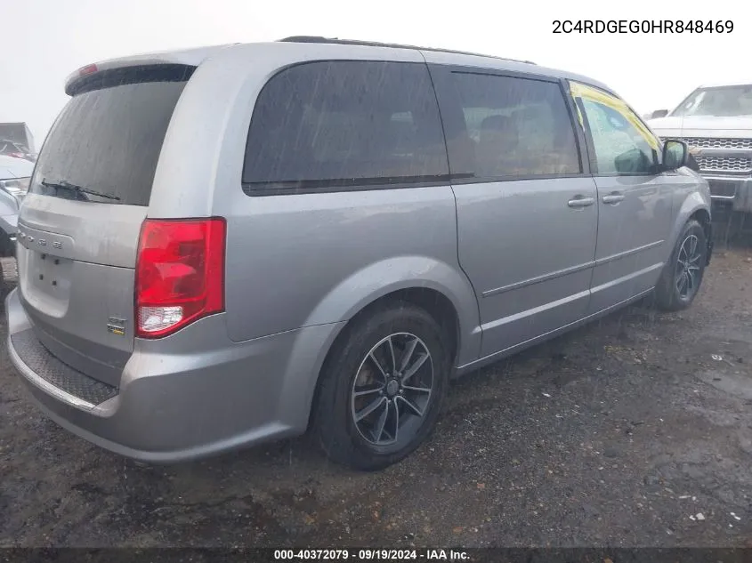 2C4RDGEG0HR848469 2017 Dodge Grand Caravan Gt