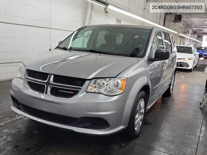 2C4RDGBG5HR607303 2017 Dodge Grand Caravan Se