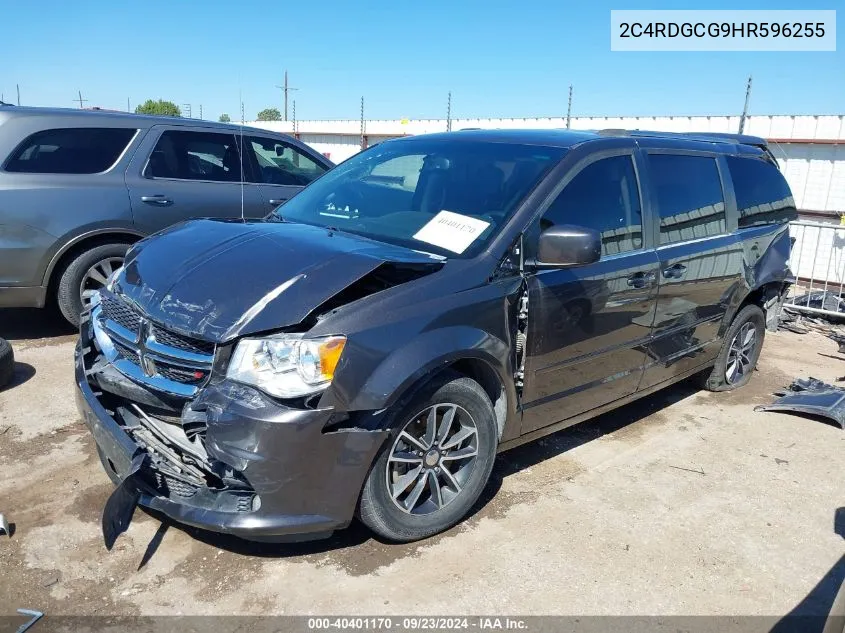 2C4RDGCG9HR596255 2017 Dodge Grand Caravan Sxt