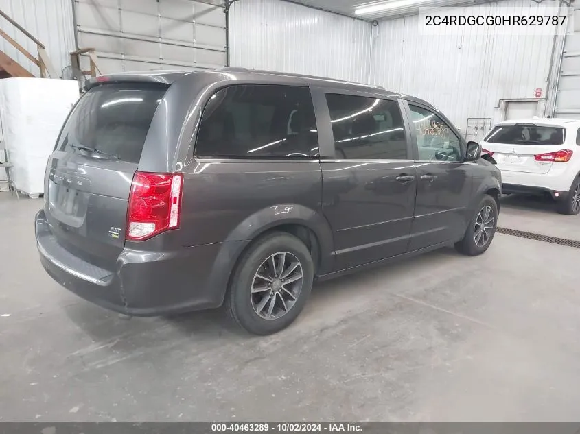 2C4RDGCG0HR629787 2017 Dodge Grand Caravan Sxt