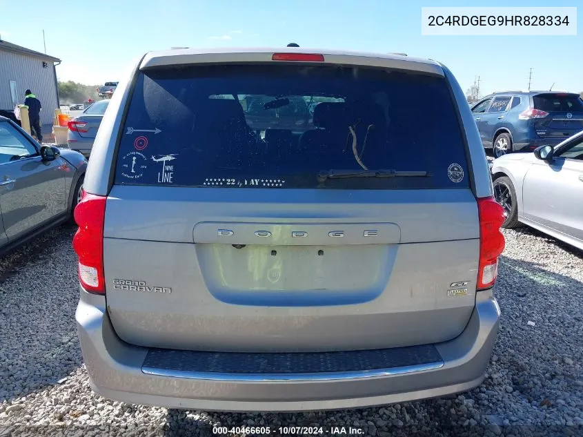 2C4RDGEG9HR828334 2017 Dodge Grand Caravan Gt