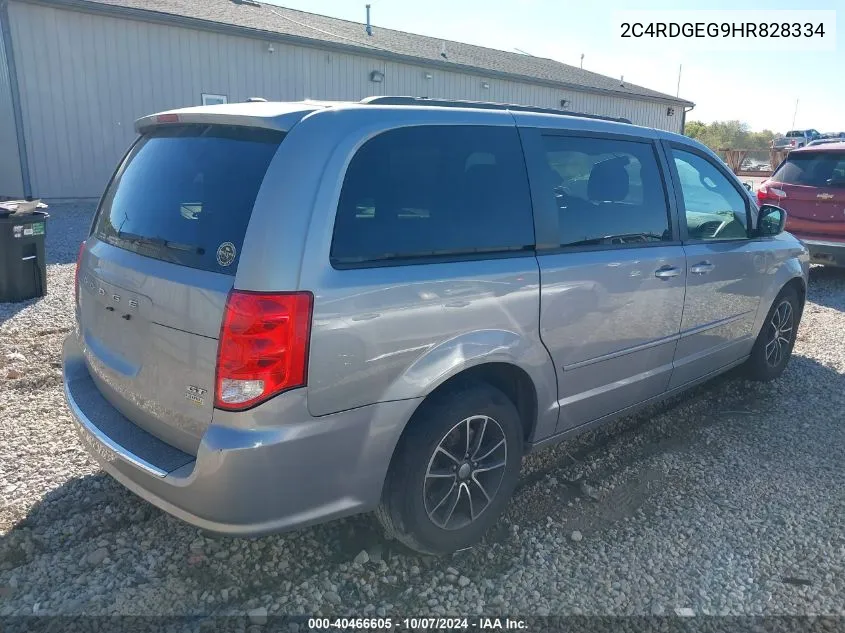 2C4RDGEG9HR828334 2017 Dodge Grand Caravan Gt