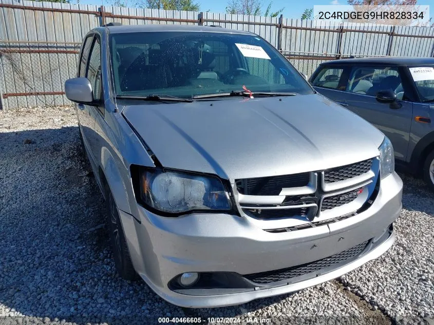 2C4RDGEG9HR828334 2017 Dodge Grand Caravan Gt