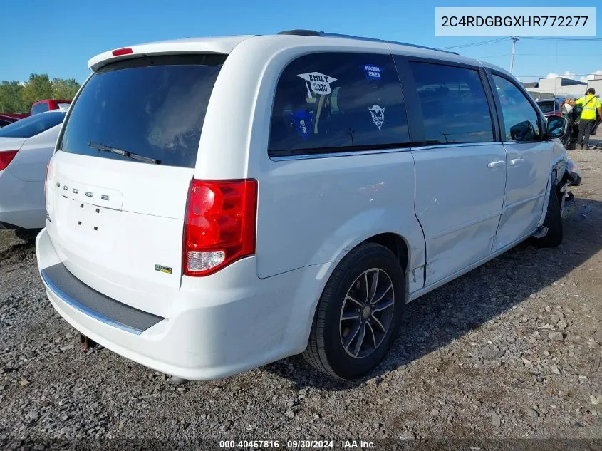 2C4RDGBGXHR772277 2017 Dodge Grand Caravan Cvp/Sxt