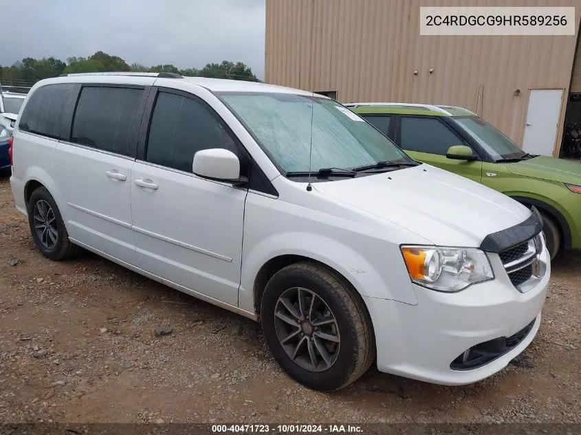 2C4RDGCG9HR589256 2017 Dodge Grand Caravan Sxt