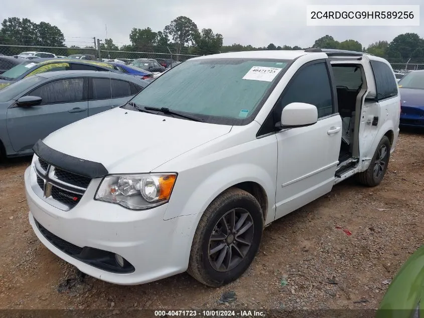 2C4RDGCG9HR589256 2017 Dodge Grand Caravan Sxt