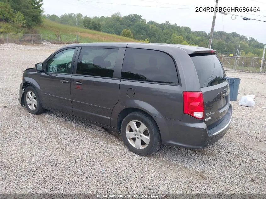 2C4RDGBG6HR686464 2017 Dodge Grand Caravan Se