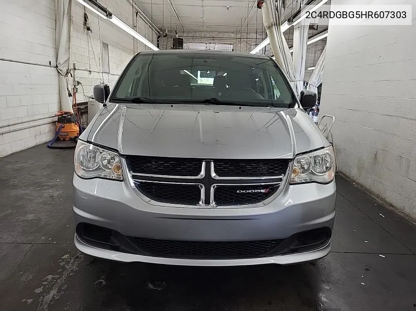 2017 Dodge Grand Caravan Se VIN: 2C4RDGBG5HR607303 Lot: 40555200