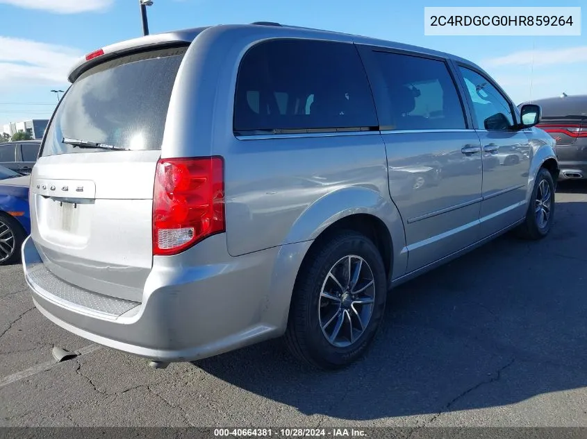 2C4RDGCG0HR859264 2017 Dodge Grand Caravan Sxt