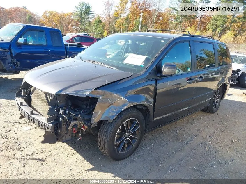 2C4RDGEG5HR716291 2017 Dodge Grand Caravan Gt