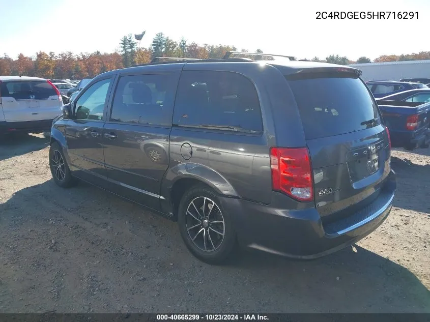 2C4RDGEG5HR716291 2017 Dodge Grand Caravan Gt