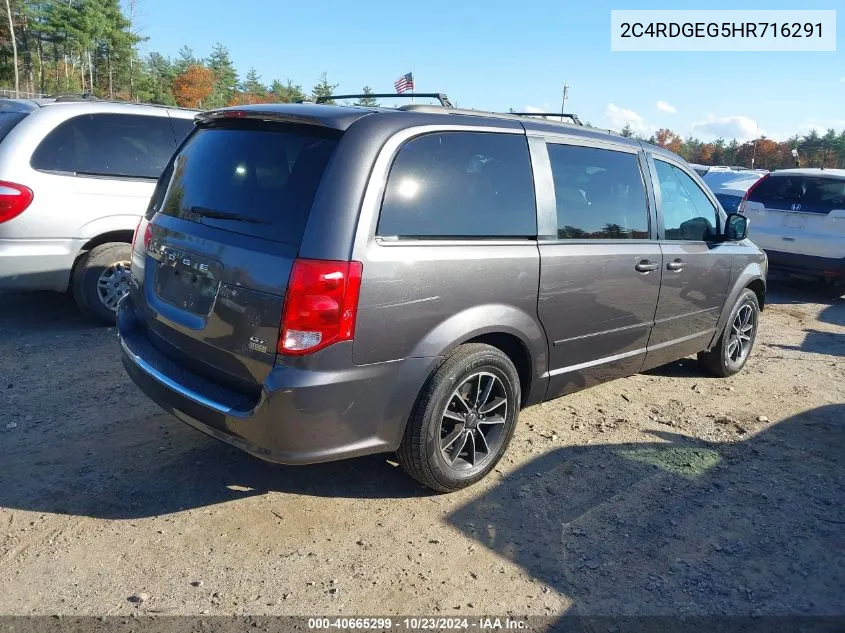 2C4RDGEG5HR716291 2017 Dodge Grand Caravan Gt