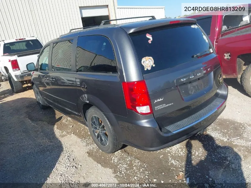 2C4RDGEG8HR813209 2017 Dodge Grand Caravan Gt