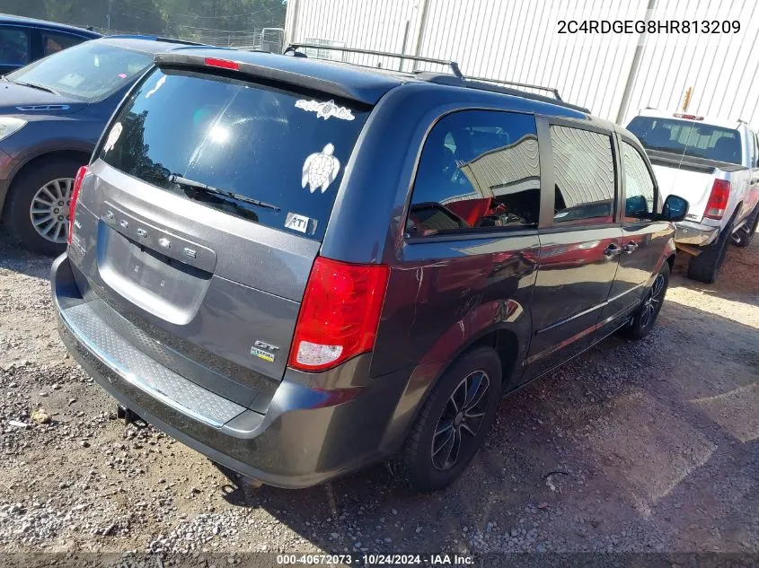 2C4RDGEG8HR813209 2017 Dodge Grand Caravan Gt