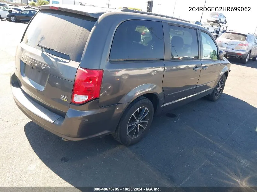 2C4RDGEG2HR699062 2017 Dodge Grand Caravan Gt