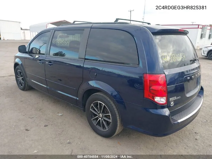 2C4RDGEG3HR825381 2017 Dodge Grand Caravan Gt