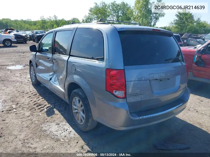 2C4RDGCG6JR214639 2018 Dodge Grand Caravan Sxt