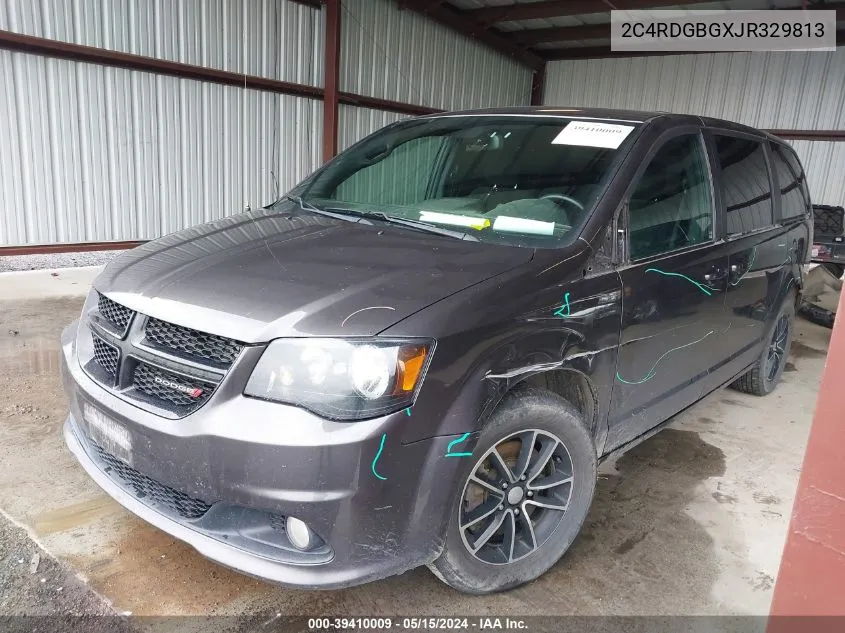 2018 Dodge Grand Caravan Se Plus VIN: 2C4RDGBGXJR329813 Lot: 39410009