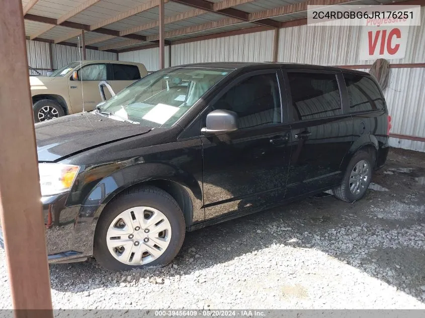 2C4RDGBG6JR176251 2018 Dodge Grand Caravan Se