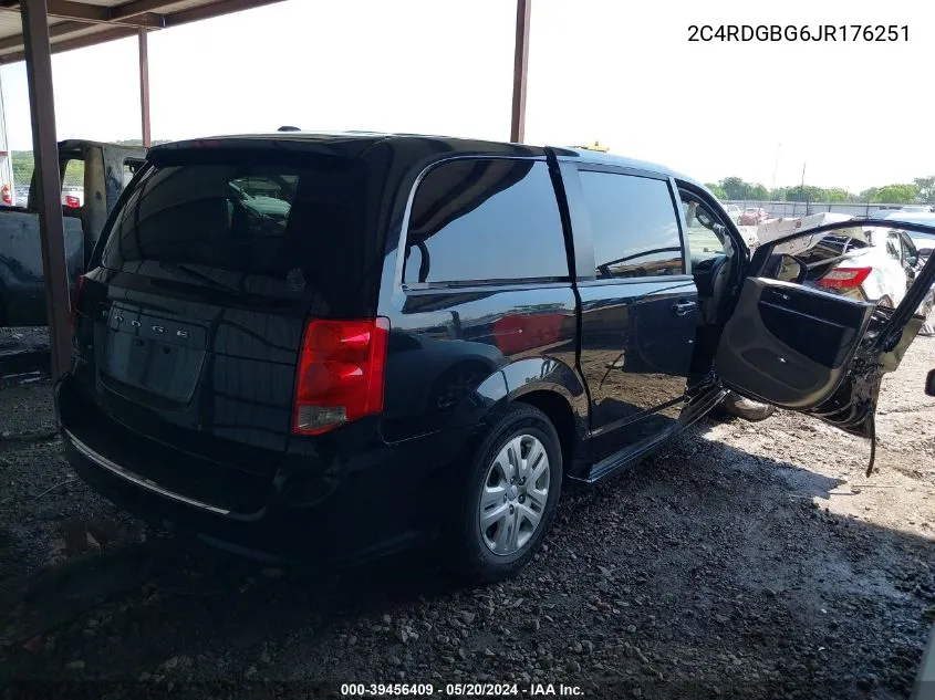 2C4RDGBG6JR176251 2018 Dodge Grand Caravan Se