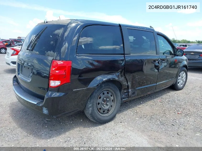 2C4RDGBG1JR161740 2018 Dodge Grand Caravan Se