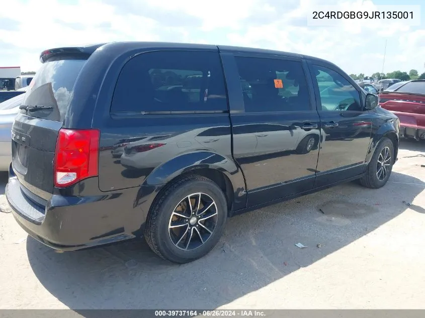 2C4RDGBG9JR135001 2018 Dodge Grand Caravan Se Plus