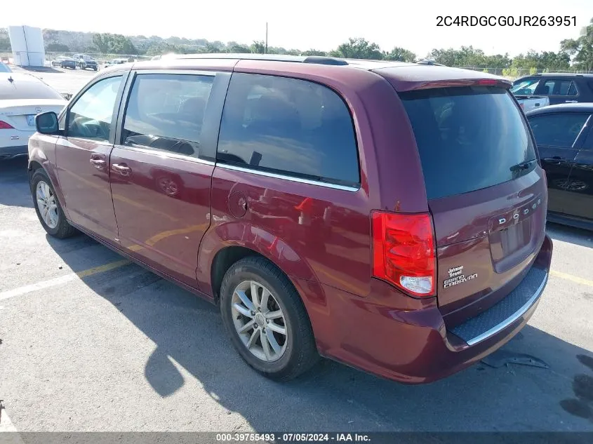 2C4RDGCG0JR263951 2018 Dodge Grand Caravan Sxt