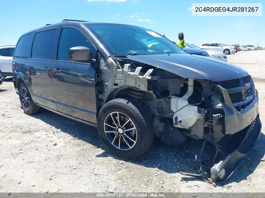 2C4RDGEG4JR281267 2018 Dodge Grand Caravan Gt