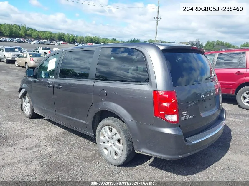 2C4RDGBG5JR288460 2018 Dodge Grand Caravan Se