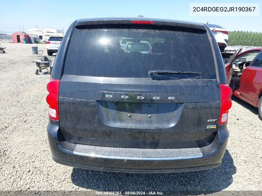 2C4RDGEG2JR190367 2018 Dodge Grand Caravan Gt