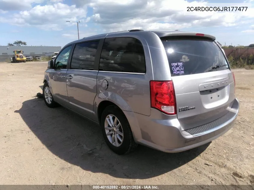 2C4RDGCG6JR177477 2018 Dodge Grand Caravan Sxt