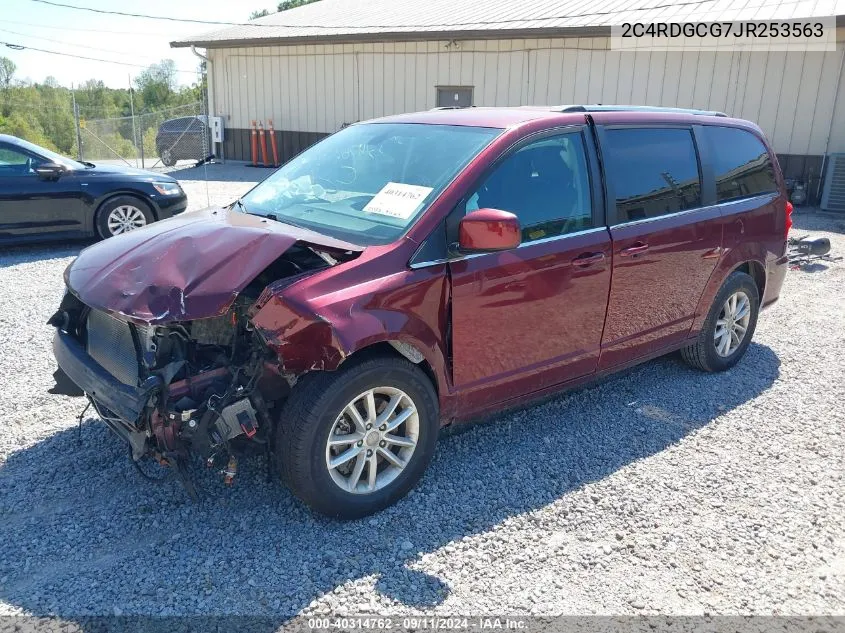 2018 Dodge Grand Caravan Sxt VIN: 2C4RDGCG7JR253563 Lot: 40314762