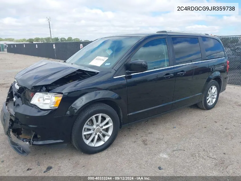 2C4RDGCG9JR359738 2018 Dodge Grand Caravan Sxt