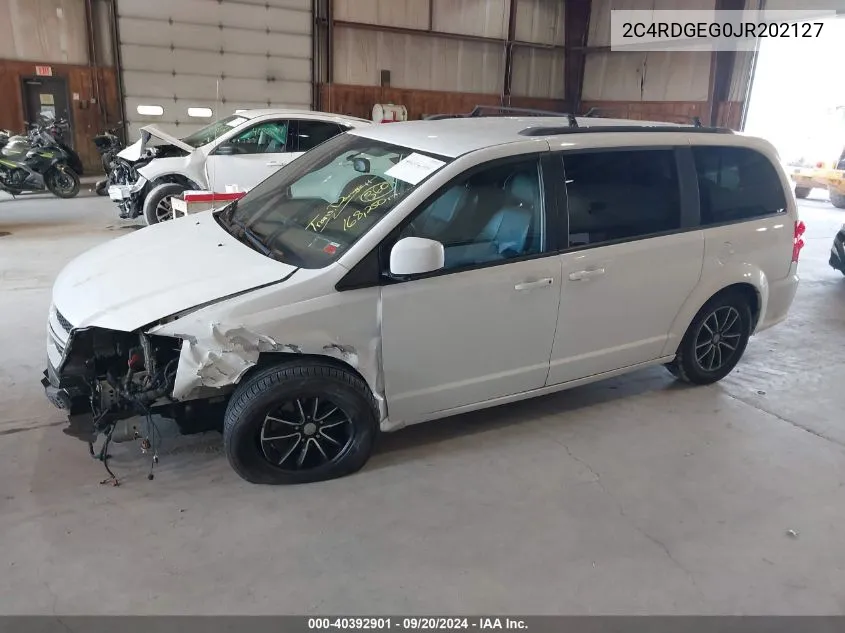 2018 Dodge Grand Caravan Gt VIN: 2C4RDGEG0JR202127 Lot: 40392901