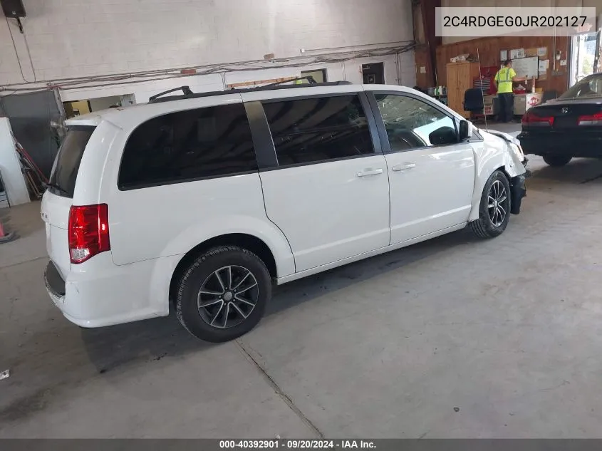 2018 Dodge Grand Caravan Gt VIN: 2C4RDGEG0JR202127 Lot: 40392901