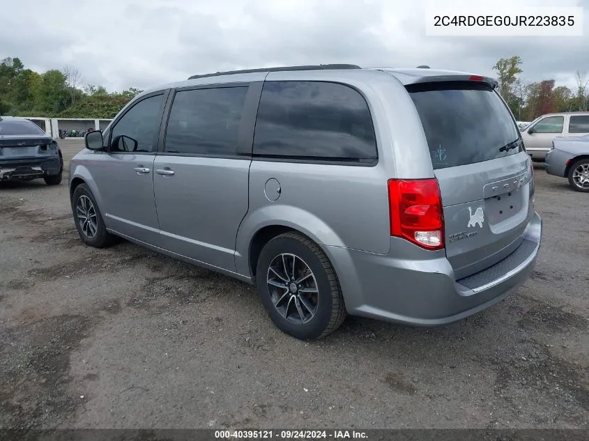 2C4RDGEG0JR223835 2018 Dodge Grand Caravan Gt