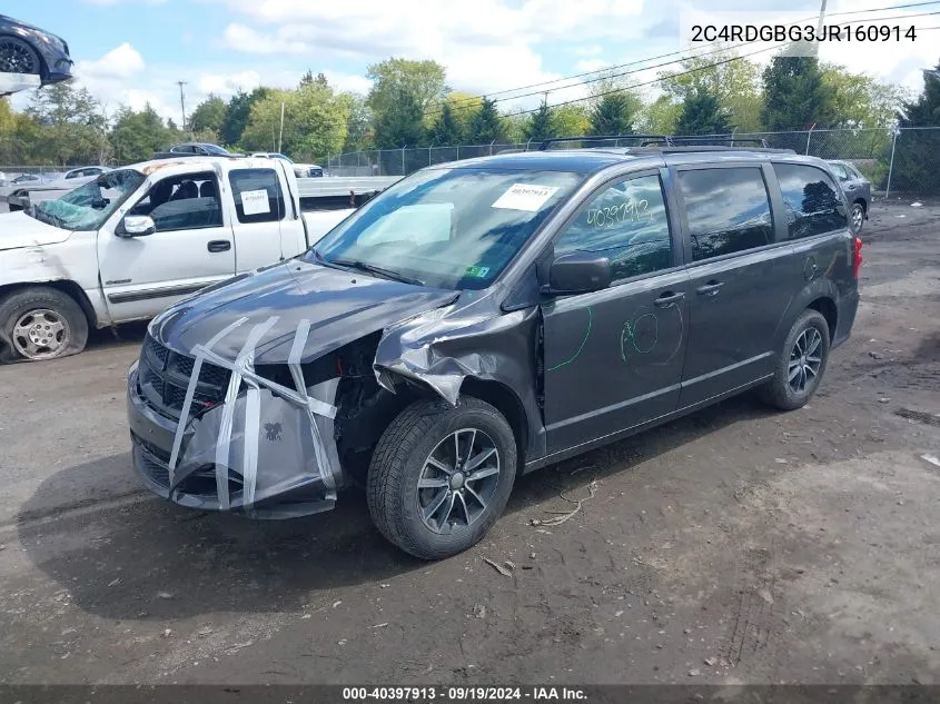 2018 Dodge Grand Caravan Se Plus VIN: 2C4RDGBG3JR160914 Lot: 40397913