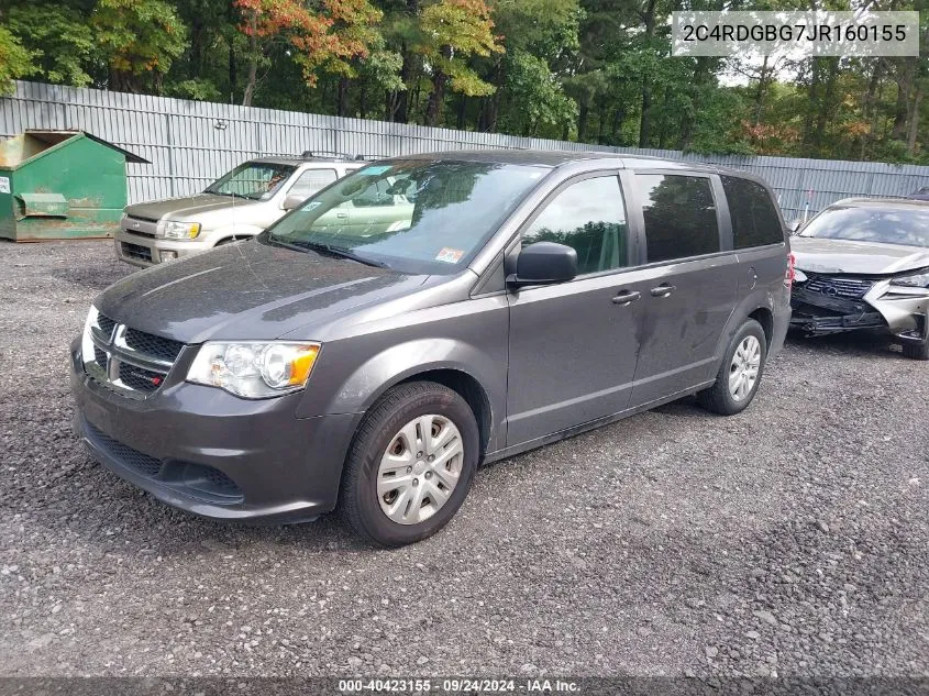 2C4RDGBG7JR160155 2018 Dodge Grand Caravan Se