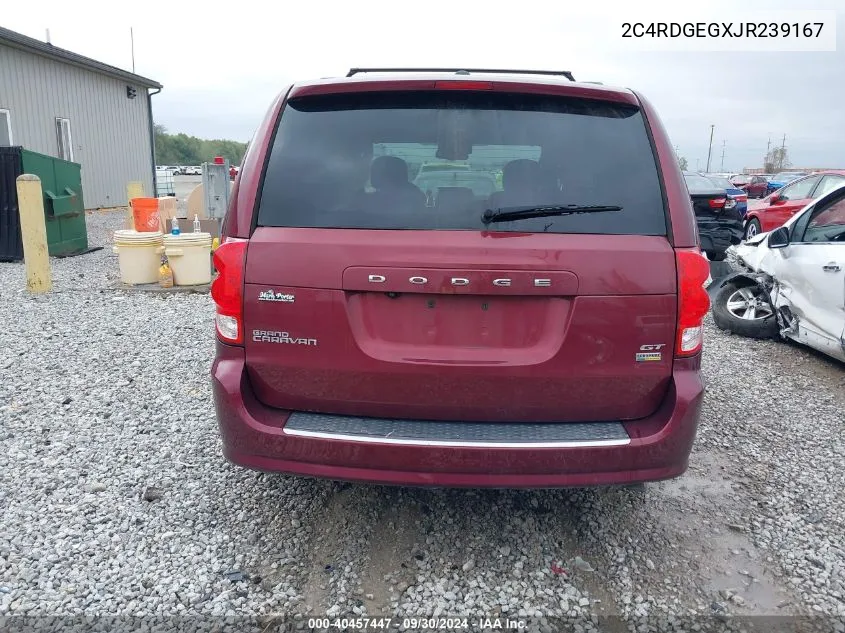 2C4RDGEGXJR239167 2018 Dodge Grand Caravan Gt