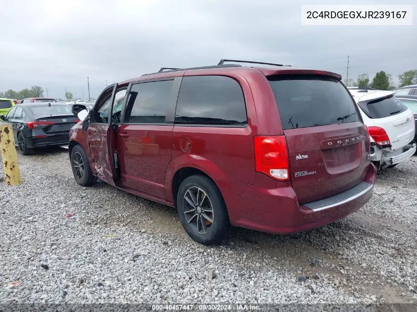 2C4RDGEGXJR239167 2018 Dodge Grand Caravan Gt