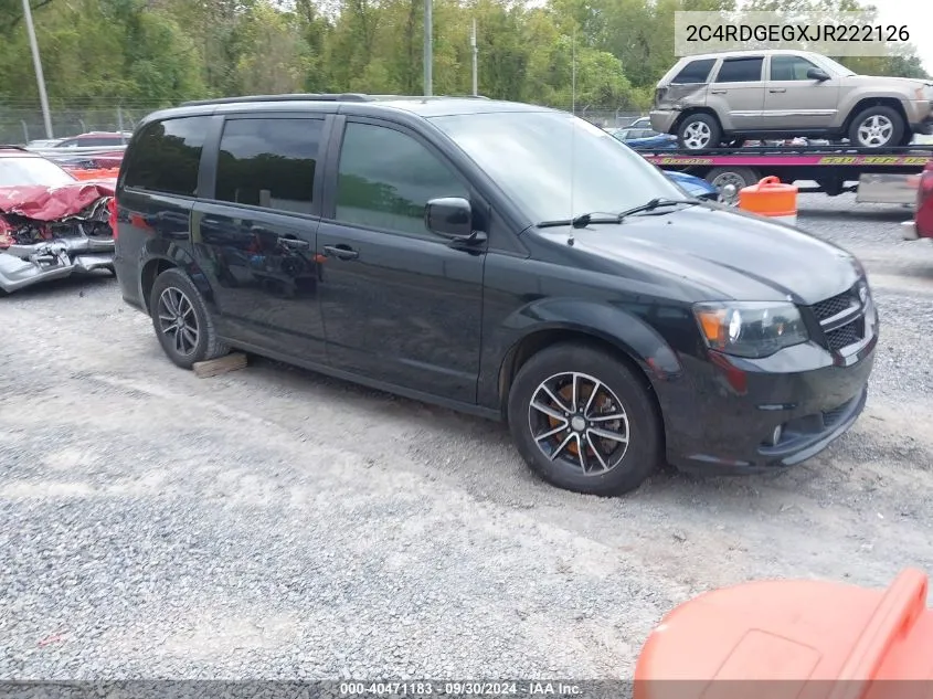 2C4RDGEGXJR222126 2018 Dodge Grand Caravan Gt