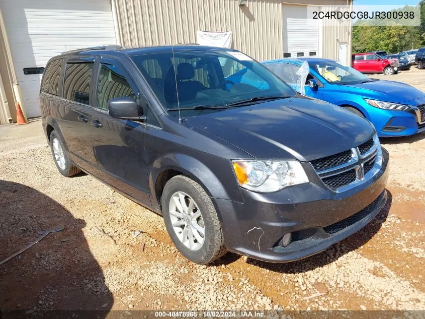 2C4RDGCG8JR300938 2018 Dodge Grand Caravan Sxt