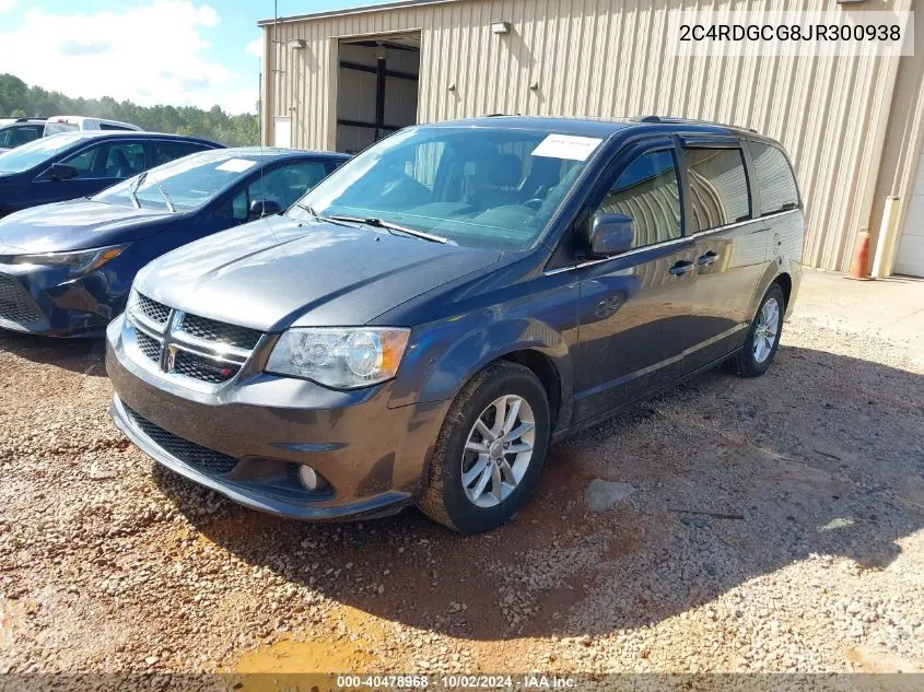 2C4RDGCG8JR300938 2018 Dodge Grand Caravan Sxt