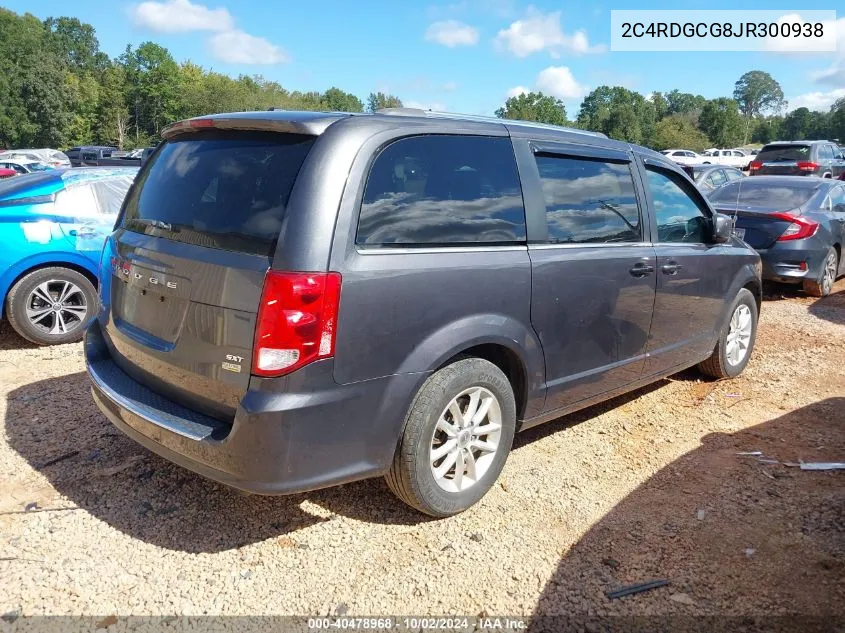 2018 Dodge Grand Caravan Sxt VIN: 2C4RDGCG8JR300938 Lot: 40478968