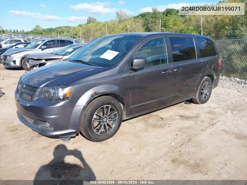 2018 Dodge Grand Caravan Se Plus VIN: 2C4RDGBG9JR199071 Lot: 40483595