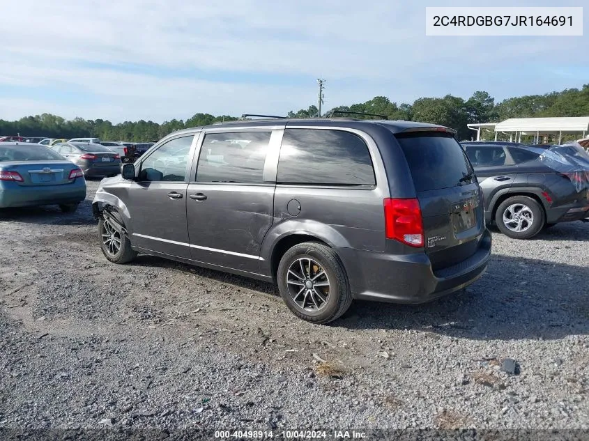 2C4RDGBG7JR164691 2018 Dodge Grand Caravan Se Plus