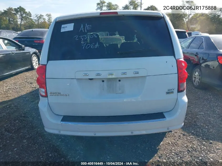 2C4RDGCG6JR175888 2018 Dodge Grand Caravan Sxt