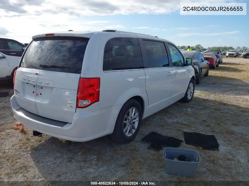 2018 Dodge Grand Caravan Sxt VIN: 2C4RDGCG0JR266655 Lot: 40522634