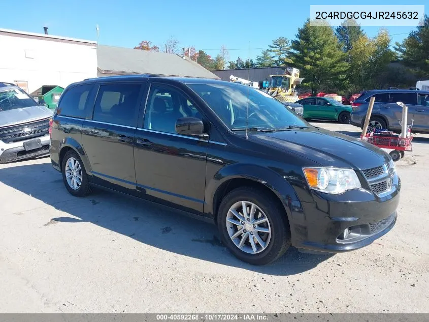 2018 Dodge Grand Caravan Sxt VIN: 2C4RDGCG4JR245632 Lot: 40592268