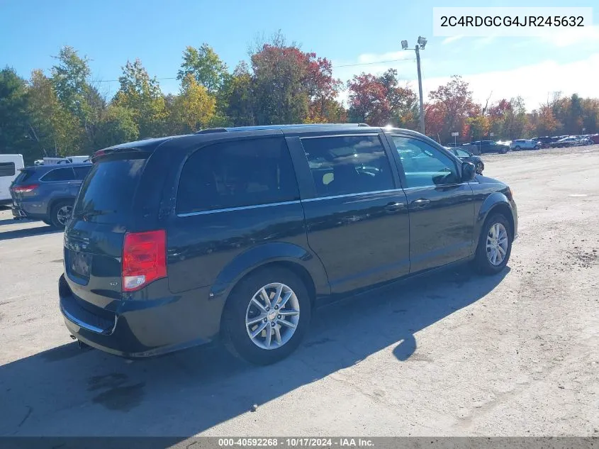 2018 Dodge Grand Caravan Sxt VIN: 2C4RDGCG4JR245632 Lot: 40592268